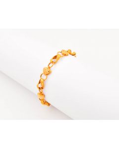 Armband 916 Gelbgold 8,3 g 20 cm 