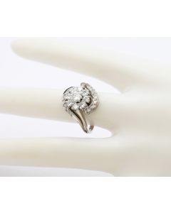 Brillantring 18 K Weißgold 6,2 Gramm Rg 54 Art.Nr9945