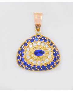 Anhänger mit Stein 14 K Gelbgold 5,1 g ArtNr 6368