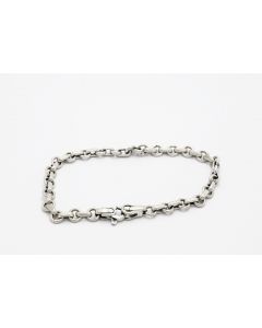 Armband 14 K Weißgold 6,9 Gramm 19,5 cm Art.Nr10730
