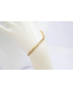 Armband 14 K Gelb/Weißgold 6,9 Gramm 19 cm ARt.Nr10408b