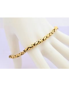 Königsarmband 14 K Gelbgold 15,6 Gramm 21 cm Art.Nr11075