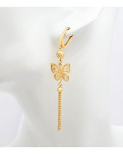 Ohrringe 14 K Gelbgold 5,4 Gramm 7 cm Art.Nr10975